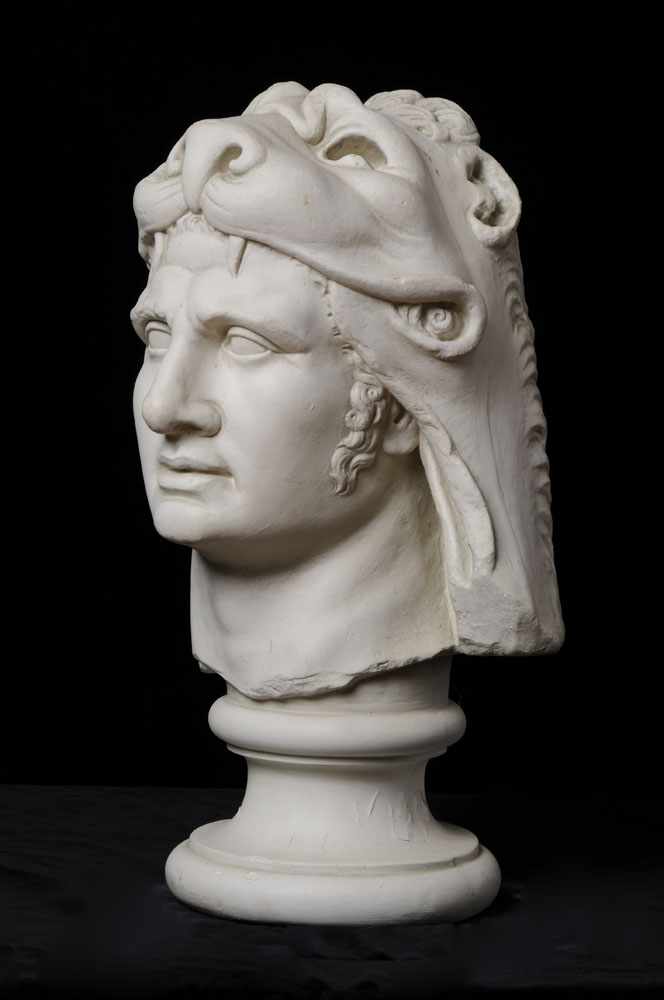 Appraisal: PLASTER CAST AFTER HEAD OF MITHRADITES AS ALEXANDER THE GREAT