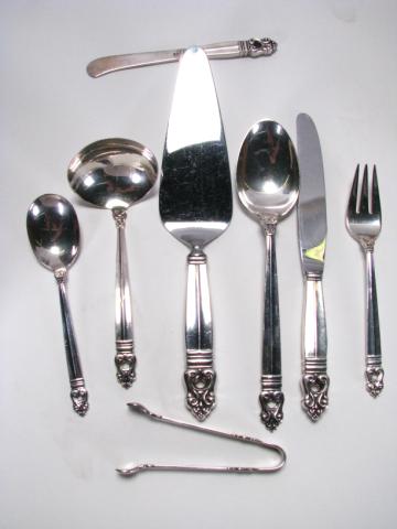 Appraisal: Set of International Silver Royal Danish flatware service for including