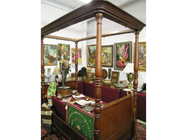 Appraisal: Poster Canopy bed th century