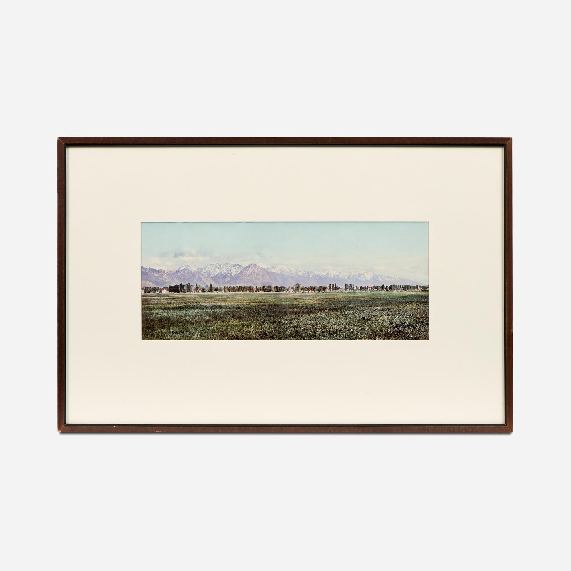 Appraisal: WILLIAM HENRY JACKSON THE WASATCH RANGE William Henry Jackson American