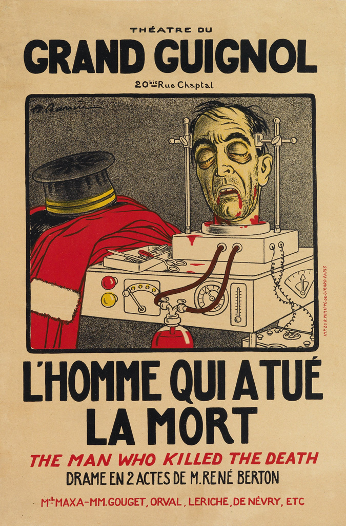 Appraisal: ADRIEN BARR RE - TH ATRE DU GRAND GUIGNOL L'HOMME