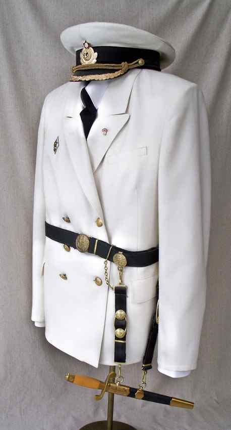 Appraisal: COLD WAR ERA SOVIET NAVAL OFFICER UNIFORM Uniform with trousers