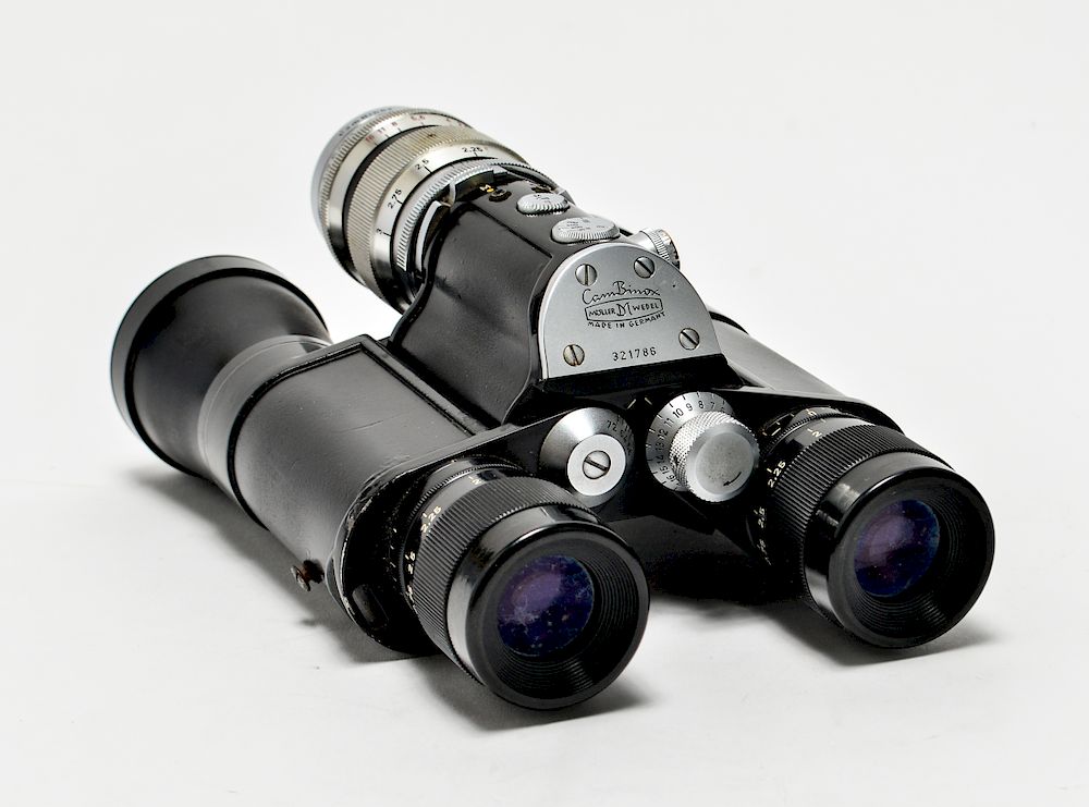 Appraisal: J D Moller-Wedel CamBinox Binocular Camera J D Moller-Wedel CamBinox