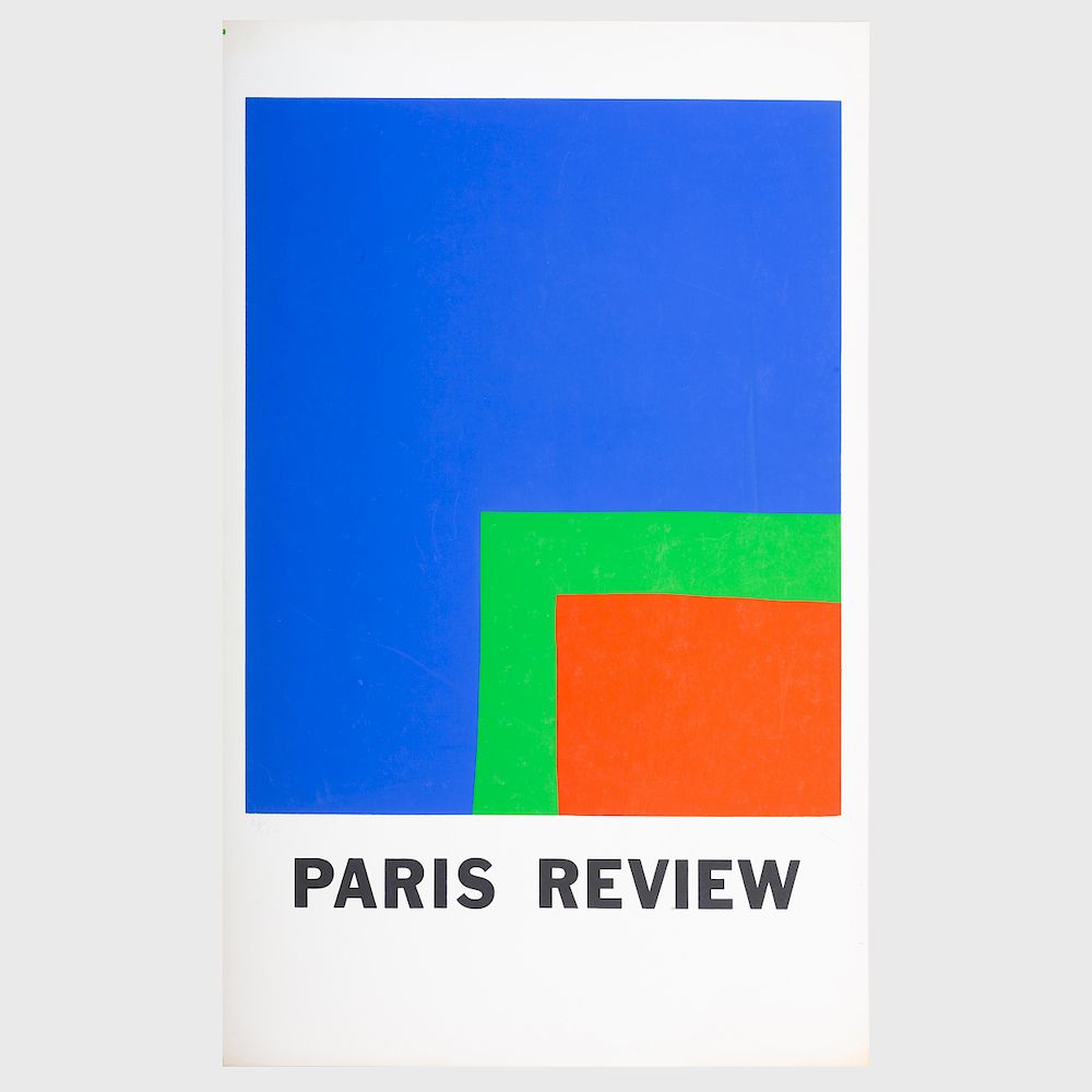 Appraisal: Ellsworth Kelly - Paris Review Screenprint in colors on wove