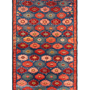 Appraisal: A Turkish Wool Rug Mid- th Century feet inch x