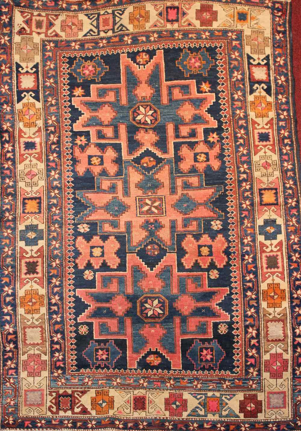 Appraisal: RUSSIAN CAUCASIAN RUG approx ' '' x ' '' retail