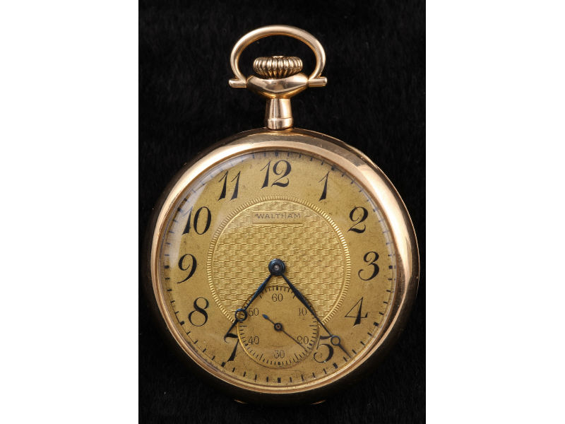 Appraisal: Antique k Waltham Jewel Pocket Watch Model serial ca with