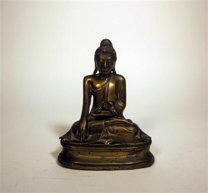 Appraisal: Burmese bronze buddha th century or earlier