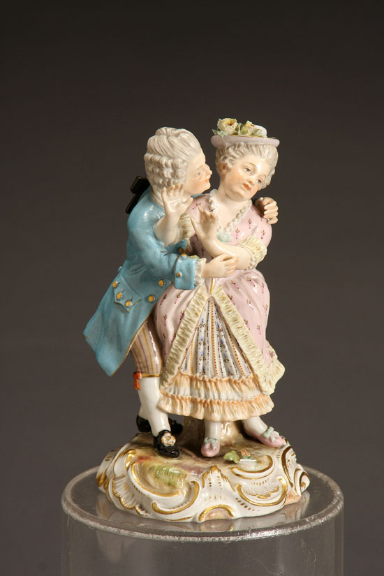 Appraisal: Lot Property of Various Owners Meissen Figural Group of Lovers