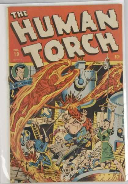 Appraisal: The Human Torch Comic No Description This issue features a