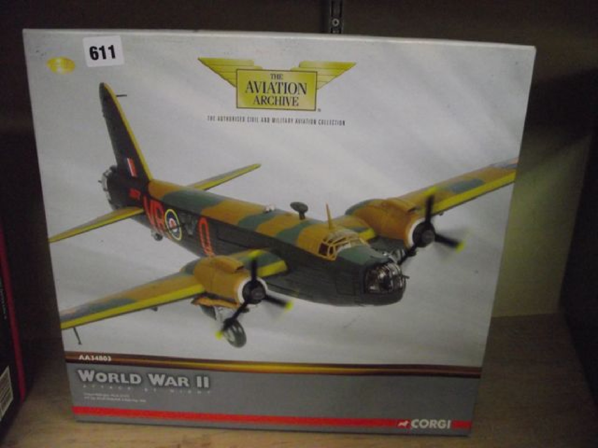 Appraisal: A boxed limited edition detailed diecast model of an RAF