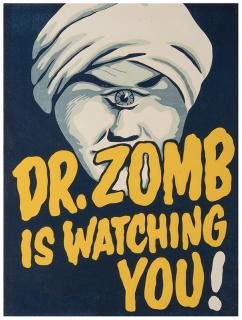 Appraisal: McGill Ormond Dr Zomb is Watching You American ca Graphic