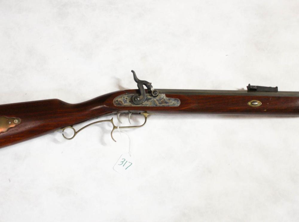 Appraisal: CONNECTICUT VALLEY ARMS PERCUSSION HAWKIN RIFLE caliber octagonal barrel blued