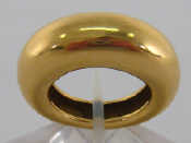 Appraisal: CHAUMET a s carat gold ring signed and numbered French