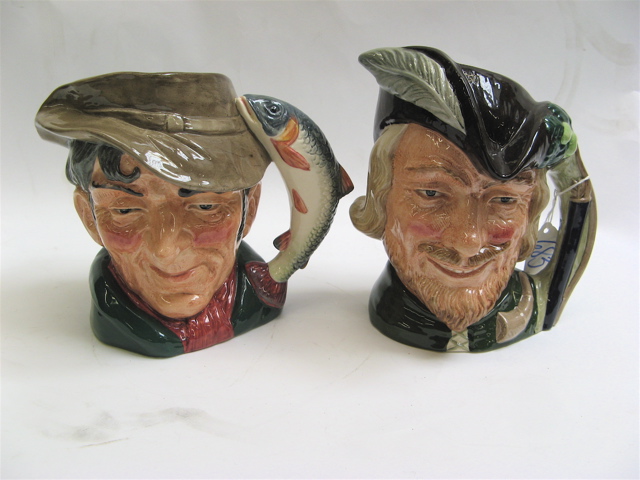 Appraisal: ROYAL DOULTON LANCASTER SANDLAND TOBY JUGS The Royal Doulton Jugs