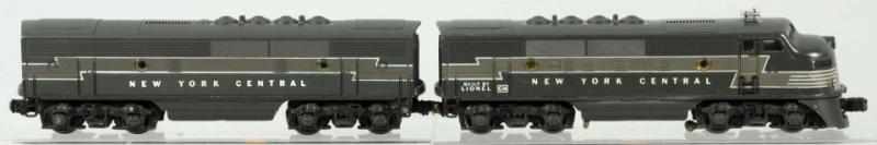 Appraisal: Lionel O-Gauge New York Central Train Engines American Post-war Includes