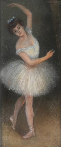 Appraisal: Attributed to Pierre Carrier-Belleuse French - A ballerina en pointe