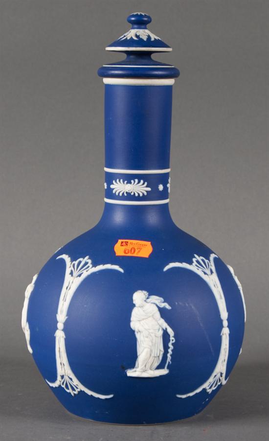 Appraisal: Wedgwood jasperware water bottle second half- th century Classical scene