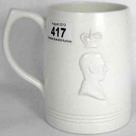 Appraisal: Wedgwood Commemorative Tankard King George VI and Queen Elizabeth designed