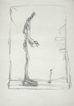 Appraisal: After Alberto Giacometti - -Two Figures published by Galerie Maeght