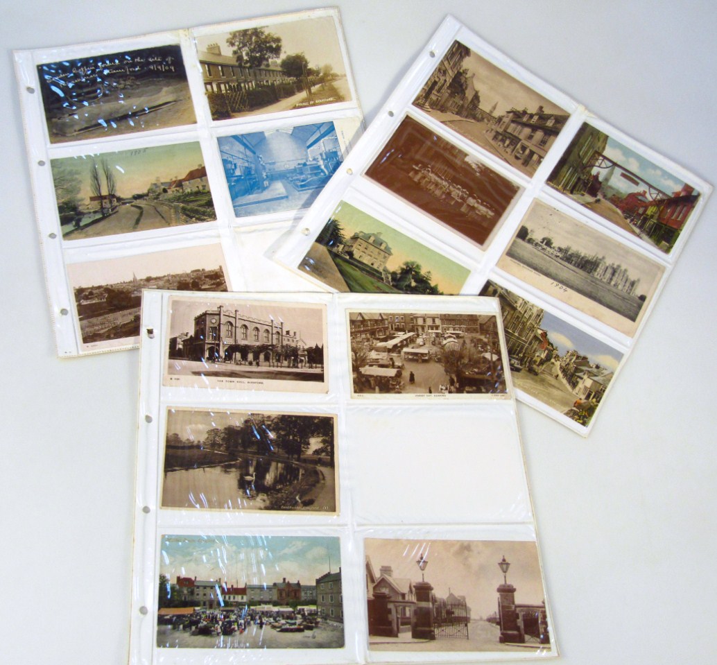 Appraisal: Various early thC and later postcards Lincolnshire and other related