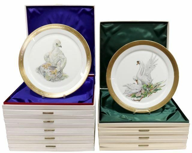 Appraisal: lot of Boehm collector plates all as new in original