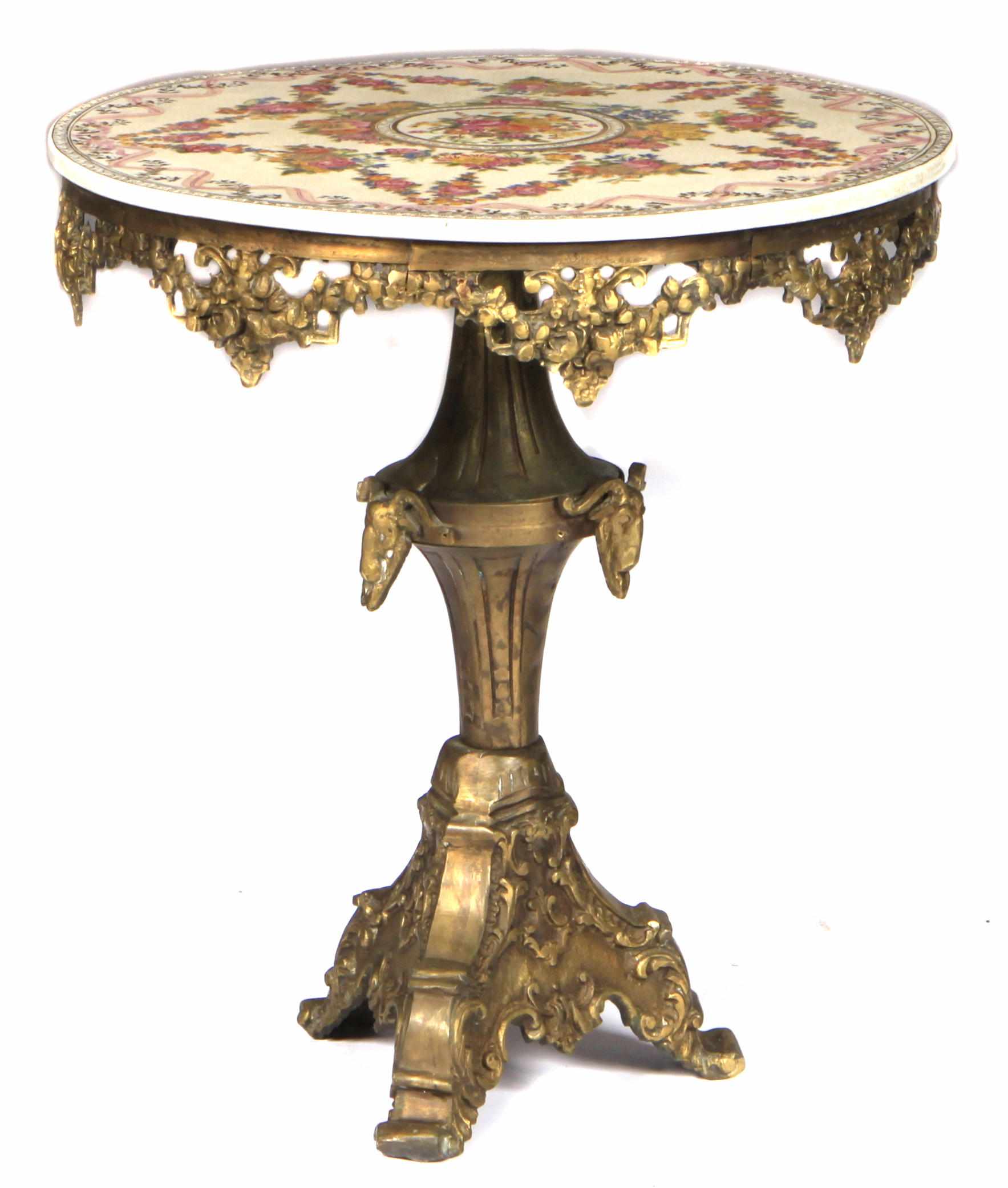 Appraisal: Property of various owners A Louis XVI style gilt bronze