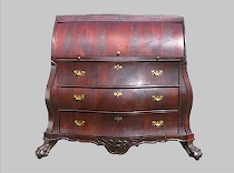 Appraisal: Dutch Style Secretaire ca early th Century The secretary features