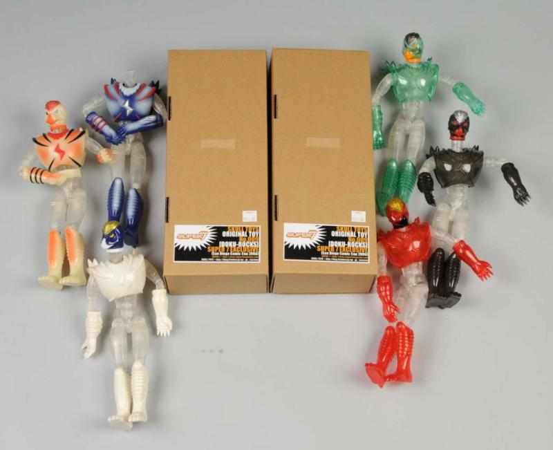 Appraisal: Lot of Figures Description Includes eight original figures outfits and