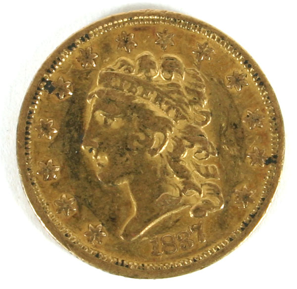 Appraisal: Classic Head Gold Coin