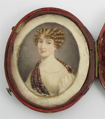 Appraisal: French School th Century Portrait of a lady wearing a