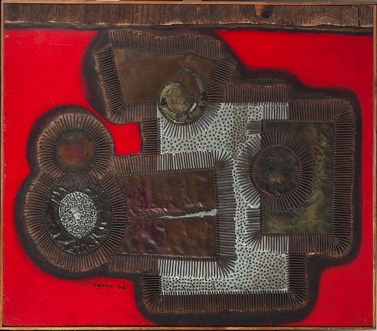 Appraisal: Piragi Sagara Indian - Untitled signed and dated lower left