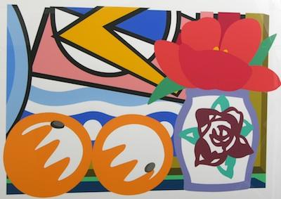 Appraisal: Tom Wesselmann American - Still Life with Lichtenstein and Two