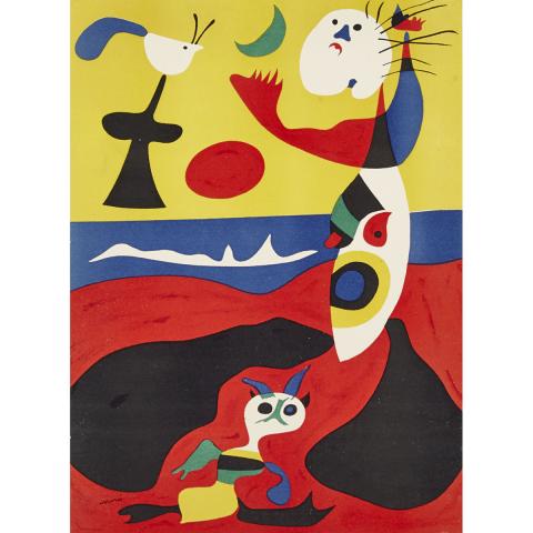 Appraisal: Joan Miro - SUMMER L' T FROM VERVE VOL NO