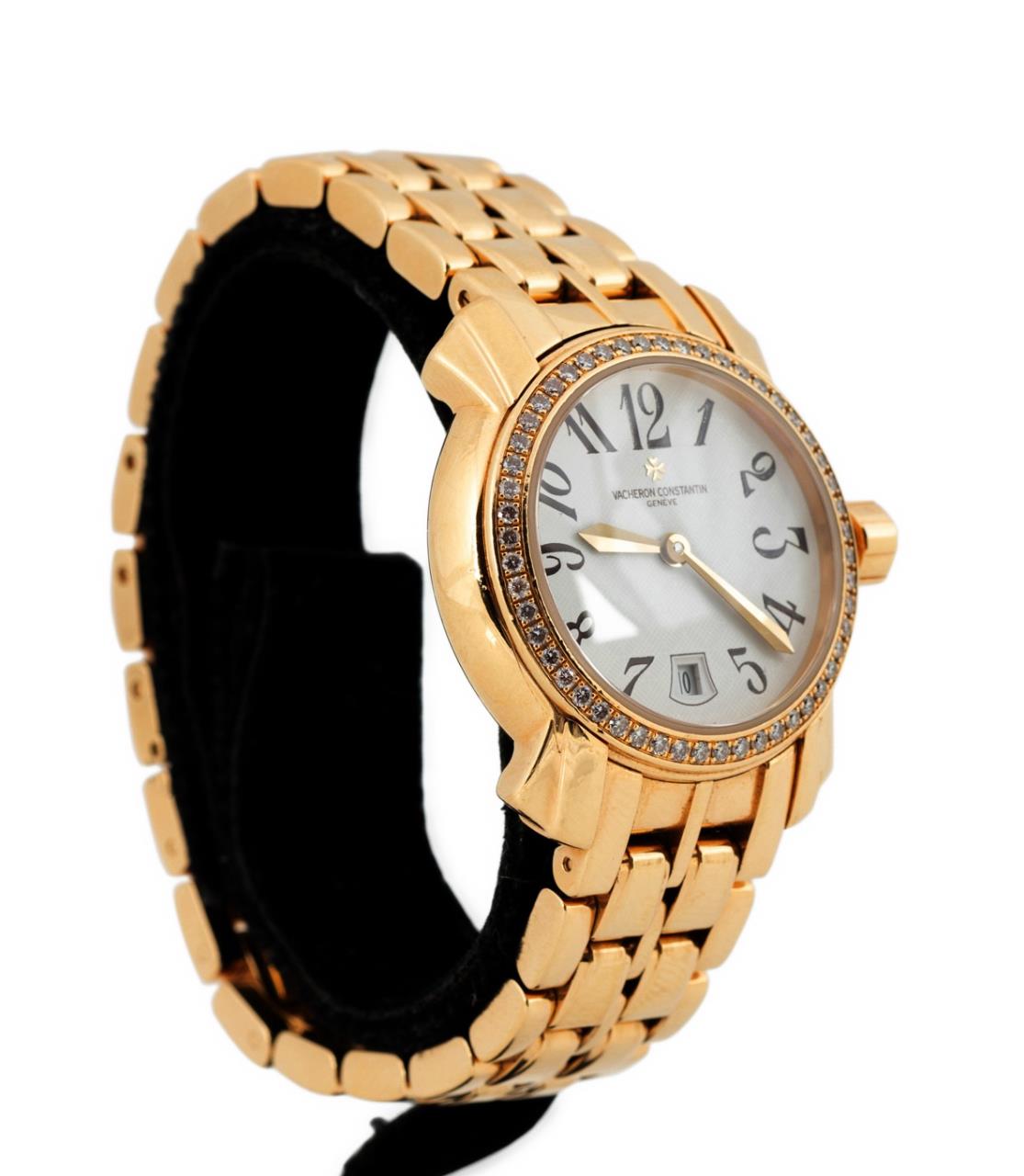 Appraisal: LADIES' K VACHERON CONSTANTIN DIAMOND MM WATCH Vacheron Constantin k