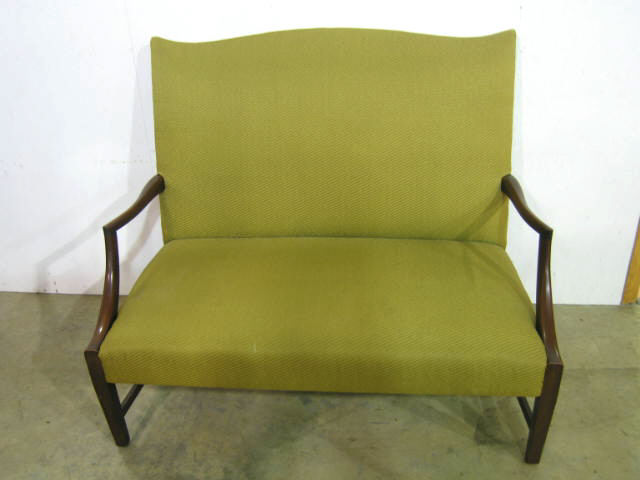 Appraisal: Early Setteeor Loveseat