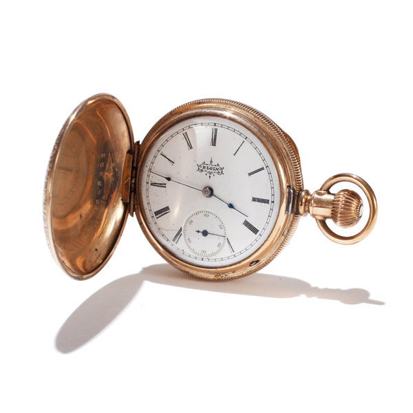 Appraisal: Elgin Circa Pocket Watch Jewels with K Gold Filled Case