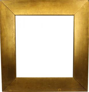 Appraisal: Carved Gilded Oak Frame Carved Gilded Oak Frame Rabbet Size