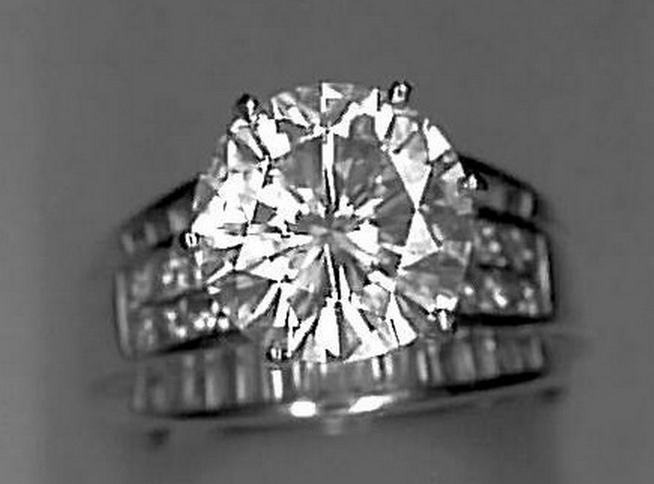 Appraisal: LADIES DIAMOND RING CT CENTER STONE ct center stone SI-