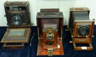 Appraisal: Three piece camera lot to include Imperial x camera with