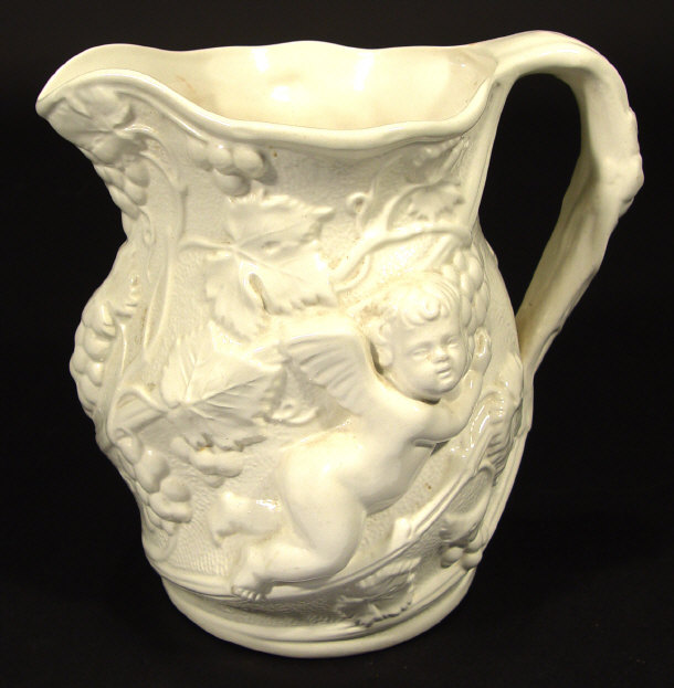 Appraisal: Minton china jug modelled after an th century original relief