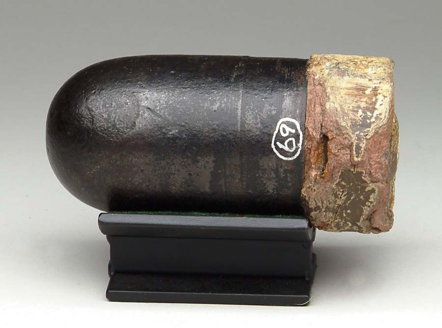 Appraisal: BRITISH BRITTEN BOLT Excavated This projectile was used exclusively by