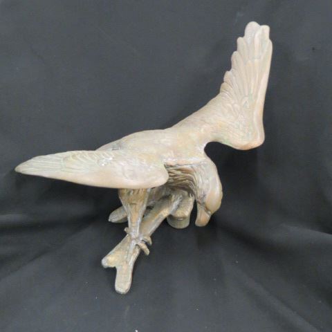 Appraisal: Large Brass Figurine of an Eagle