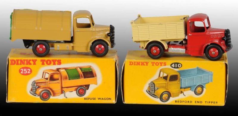 Appraisal: Lot of Dinky Toys Die-Cast Trucks in OB Description English