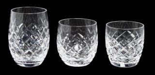 Appraisal: A Set of Waterford Glassware Height of taller inches A