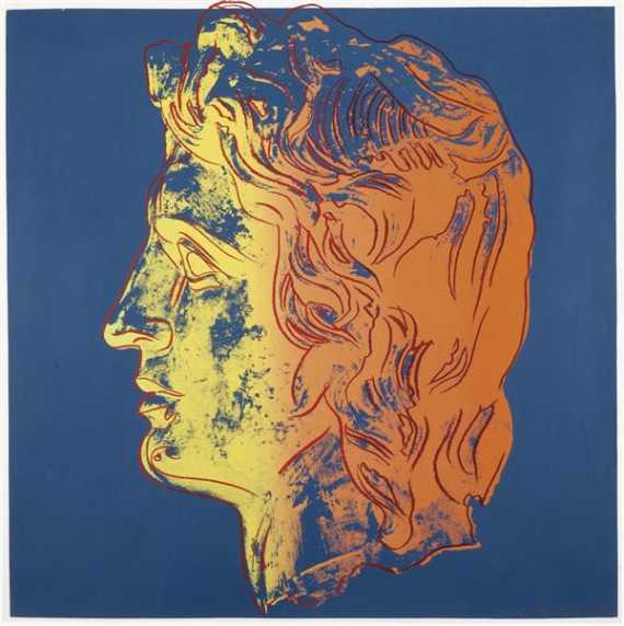 Appraisal: WARHOL ANDY Pittsburg - New York Alexander the Great Silkscreen