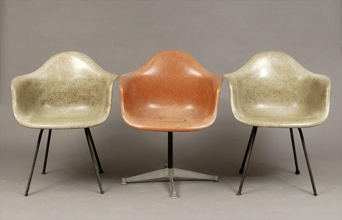 Appraisal: Charles and Ray Eames for Herman Miller Pair of Molded