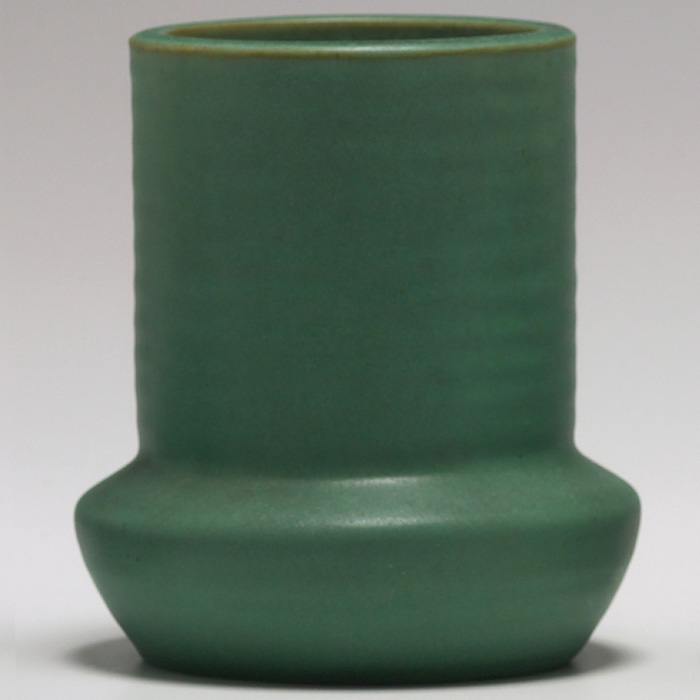 Appraisal: Teco vase designed by William Gates shape under a good