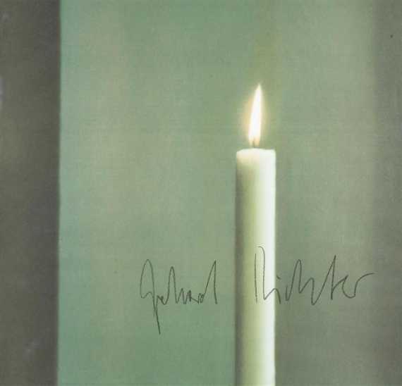 Appraisal: RICHTER GERHARD Dresden -lives and works in Cologne Candle I