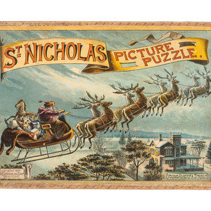 Appraisal: A McLoughlin Brothers St Nicholas Picture Puzzle New York Late